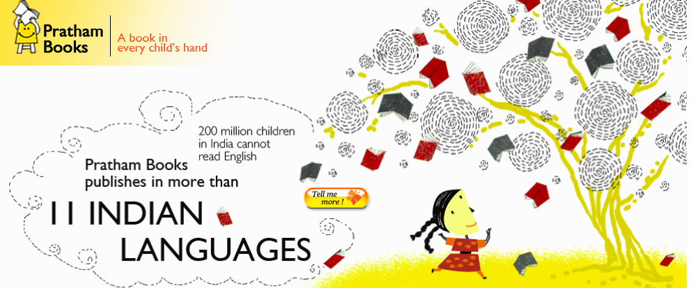 Pratham Step is to fuel imaginations through BOOKS!