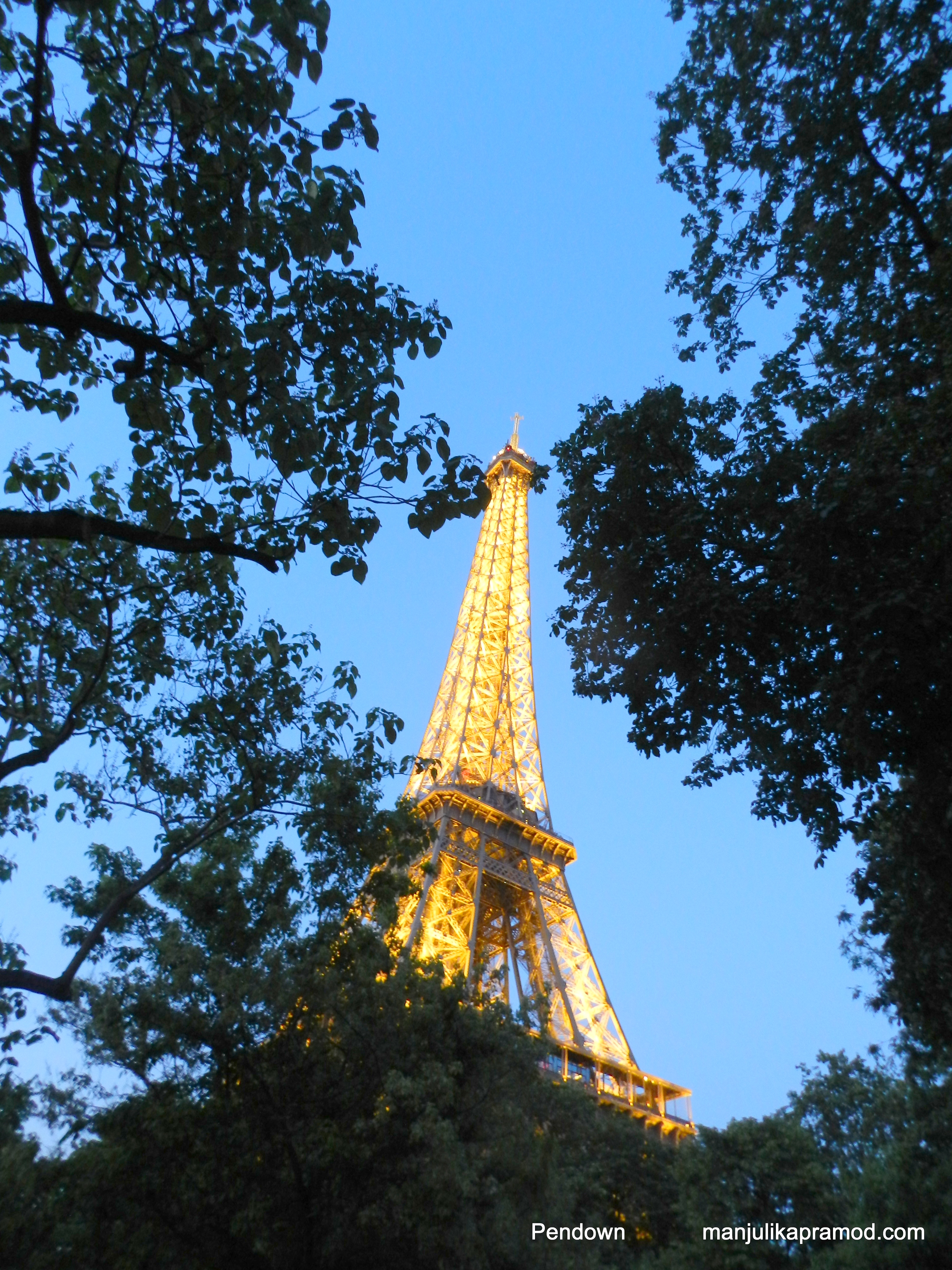 I was wowed by the Iron Lady, The Eiffel Tower