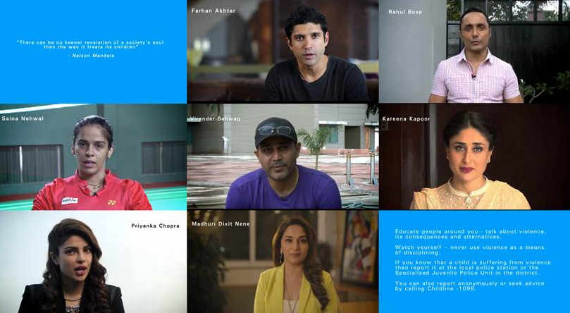 I can #ENDviolence because #ItStartsWithMe