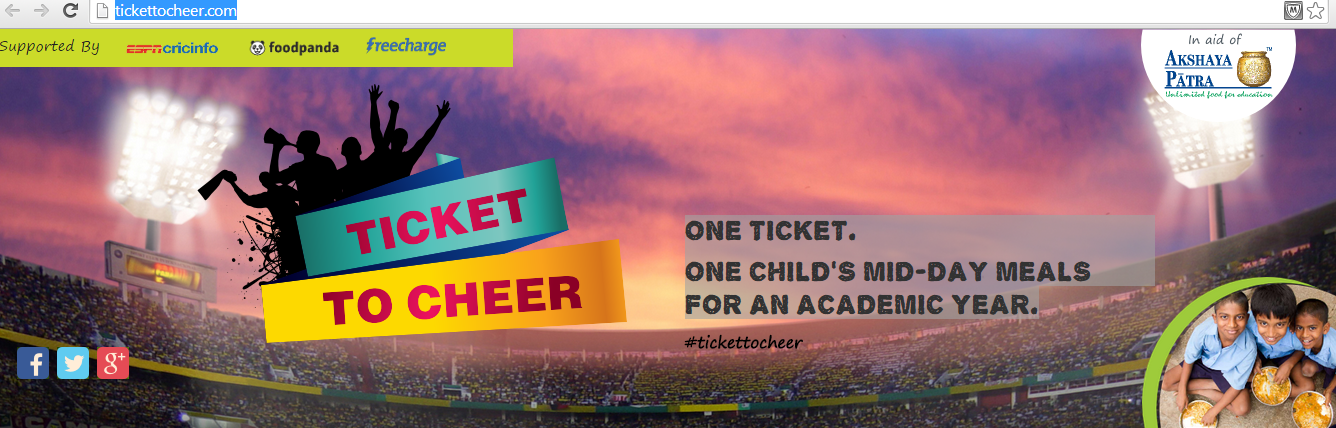 This World Cup, grab your TICKET to CHEER