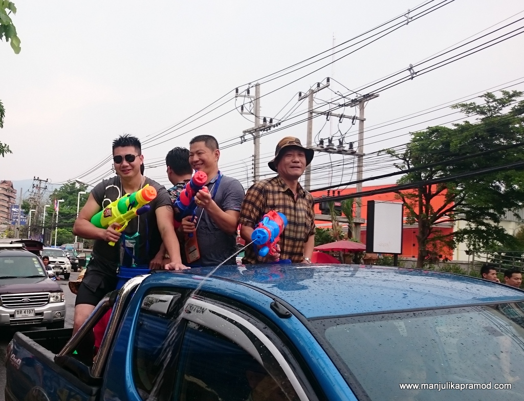 Songkran is water soaking fun, tradition and party time in Thailand