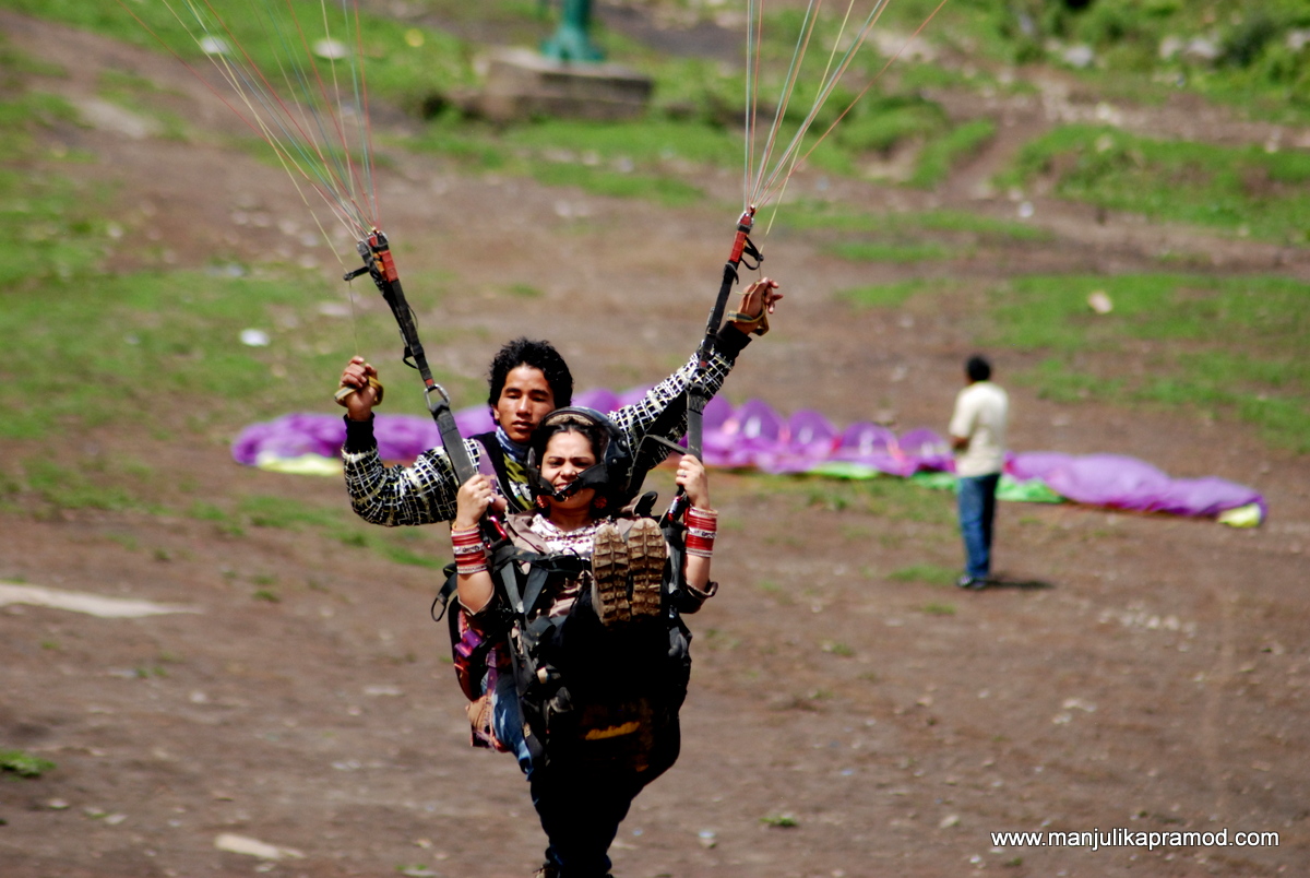 A few years ago when I did Paragliding…