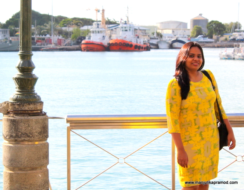 A COLORFUL DAY AT LE CAUDAN WATERFRONT, MAURITIUS
