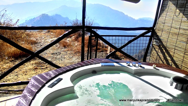 SPA on the ridge and JACUZZI overlooking the mountains – AAMOD at SHOGHI