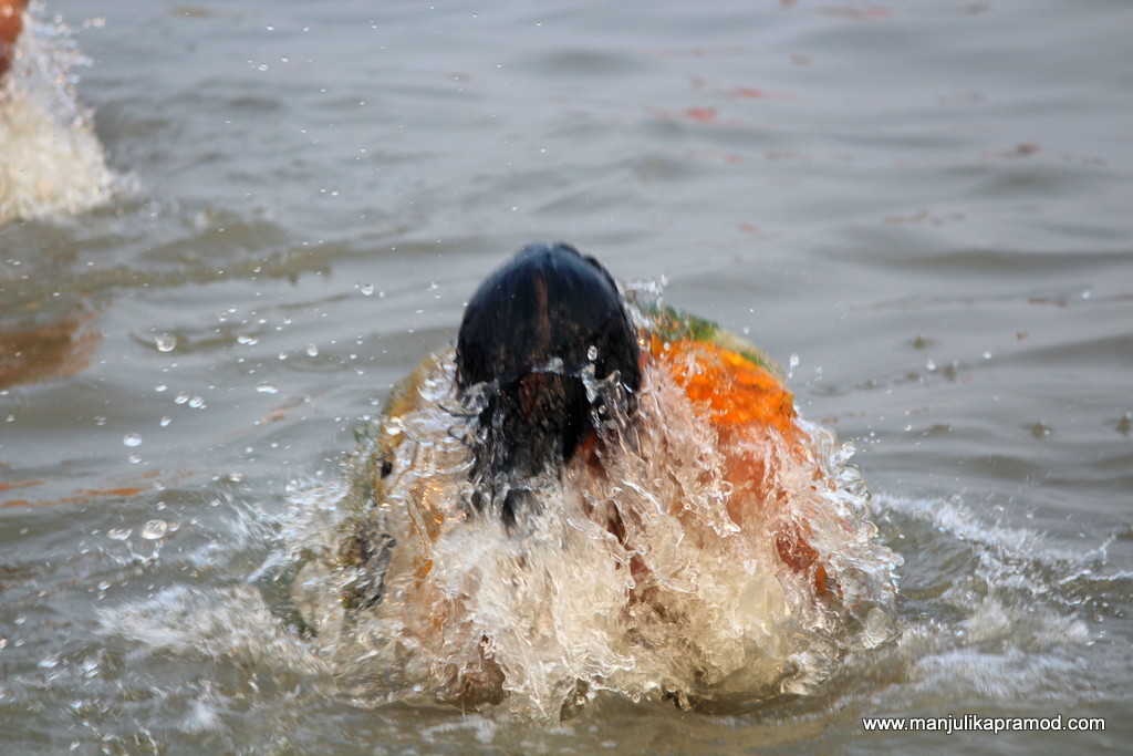 My holy dip at Ardh Kumbh in Prayagraj