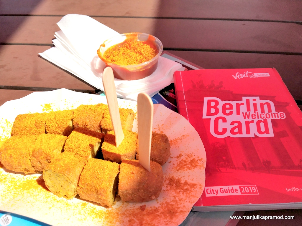 I ate Currywurst in Berlin