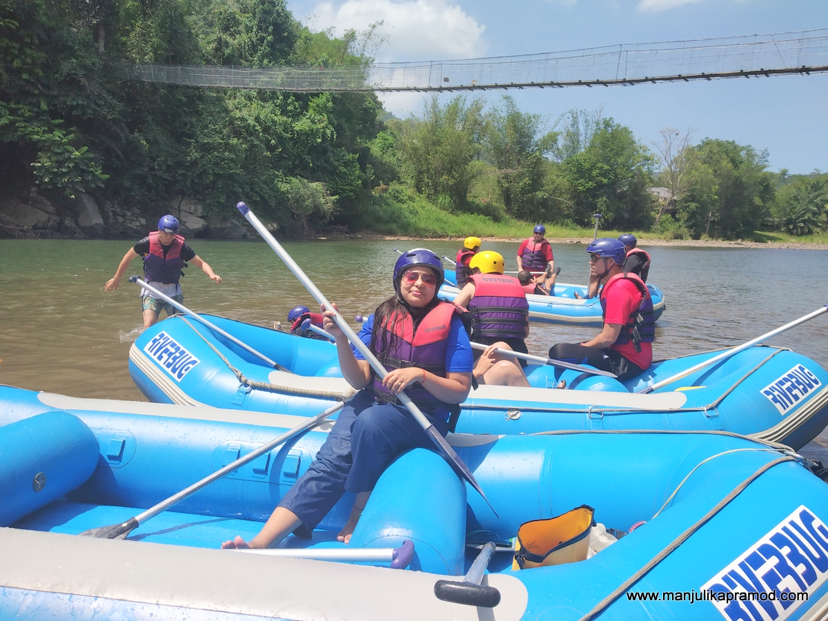 River rafting on Valentine’s day in Sabah