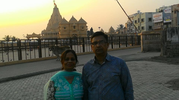 VISIT TO SOMNATH TEMPLE- One of the 12 jyotirlinga shrines of Shiva