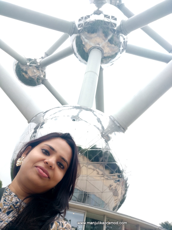 Revisiting Atomium,  Symbol of Brussels